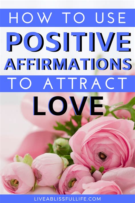 What Are Affirmations Of Love: Positive Affirmations To Bring Love Into Your Life (2020 in 2020 ...