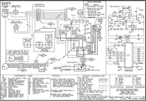 Rheem Wiring Diagram Furnace - Wiring Diagram and Schematic