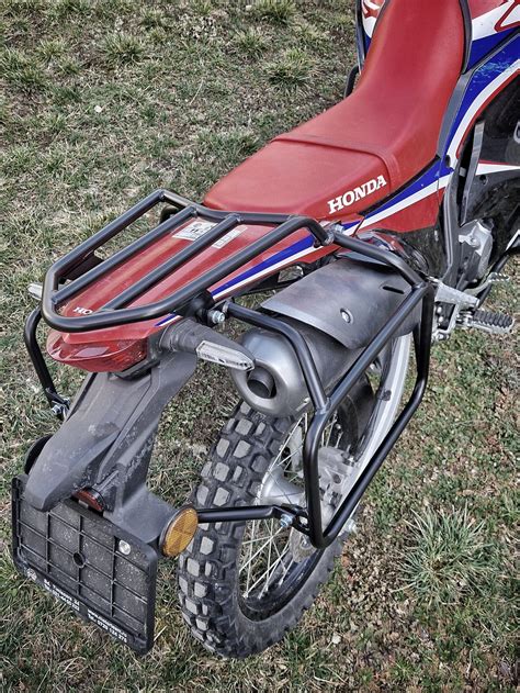 HONDA CRF 300 Rally Panniers and Top Rack