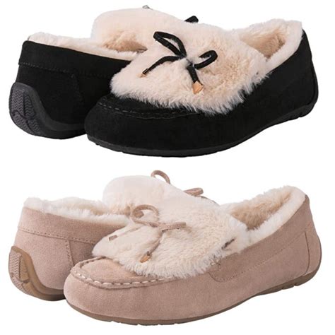 72% off Women's Faux Fur Lined Slippers - Deal Hunting Babe