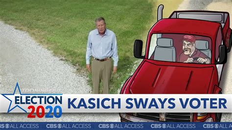 Kasich's crossroads metaphor sways a Trump voter - YouTube