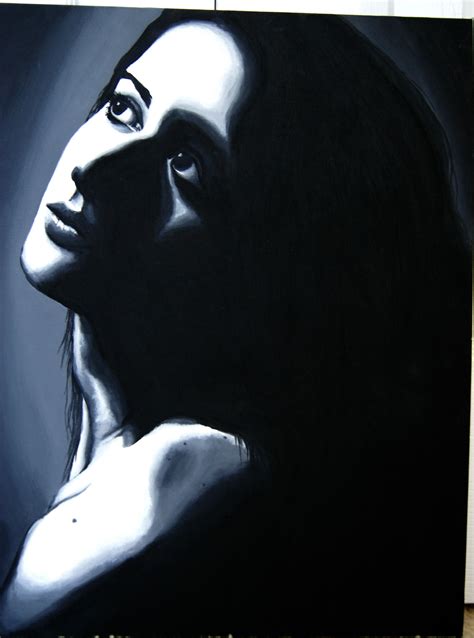 chiaroscuro self portrait :) | Chiaroscuro, Portrait, Portraiture