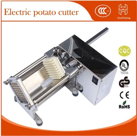 electric potato french fry cutter slicer commercial crispy french fries maker Vegetable Fruit ...