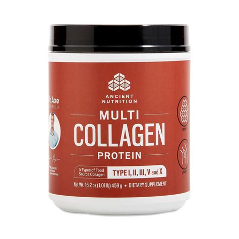 Ancient Nutrition Dr. Axe Multi Collagen Protein Powder - Thrive Market