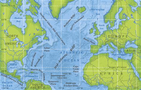 Atlantic Ocean North | Sea and ocean, Ocean, Largest ocean