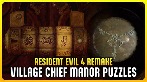 Resident Evil 4 Remake - Village Chief’s Manor, Closet Lock & Crystal Marble Sphere Puzzle ...