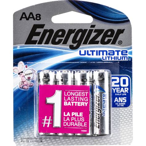 Energizer Ultimate Lithium AA Batteries 57-EULAA8D B&H Photo