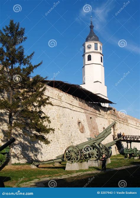 Kalemegdan Fortress Belgrade Stock Image - Image of tower, blue: 3207943