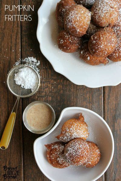 Pumpkin Fritters • Bread Booze Bacon