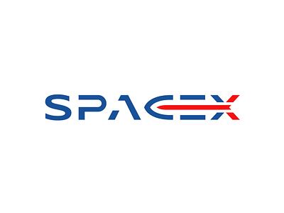 SpaceX Logo Redesign by Buqancreative on Dribbble