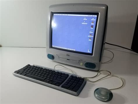 The original iMac G3 "Bondi Blue" from 1998 : r/retrobattlestations