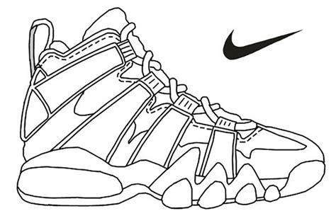 Nike Coloring Pages - Best Coloring Pages For Kids