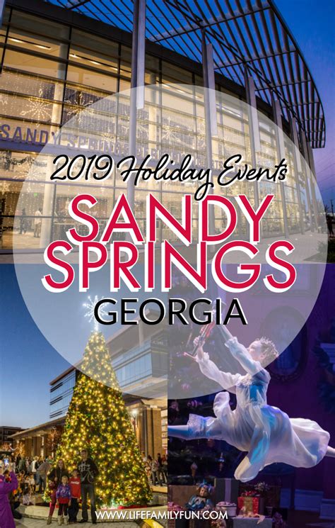 Upcoming Sandy Springs Holiday Events for the whole family to enjoy