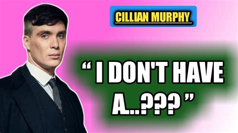 Cillian Murphy Quotes - YouTube