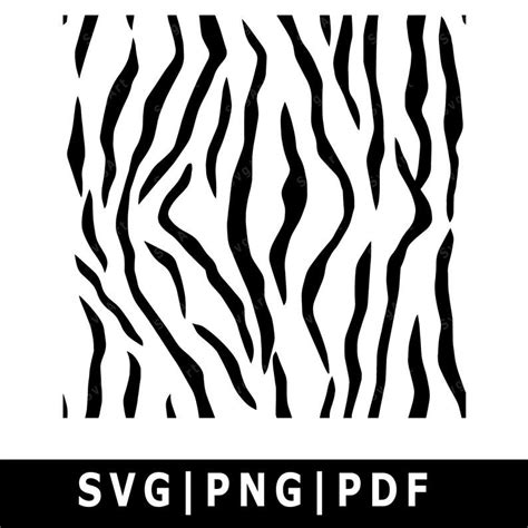 Tiger Stripes Pattern SVG, PNG, PDF, Cricut, Silhouette, Cricut svg, Silhouette svg, Tiger ...