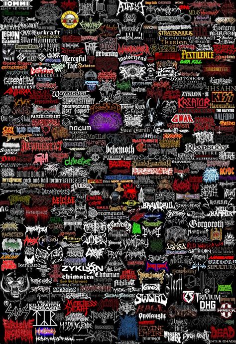 Metal bands logos | Band logos - Rock band logos, metal bands logos ...