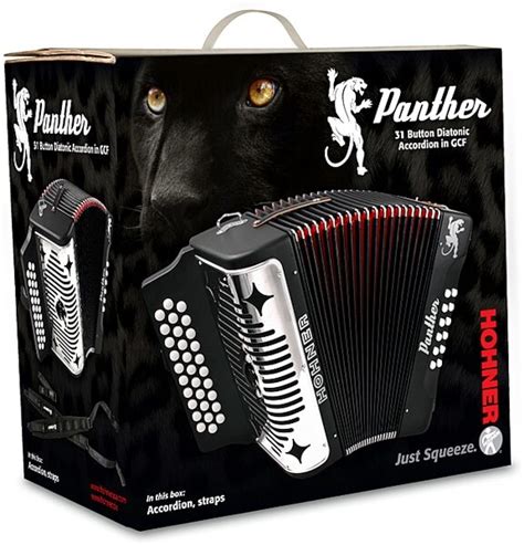 Hohner Panther Diatonic Accordion | zZounds