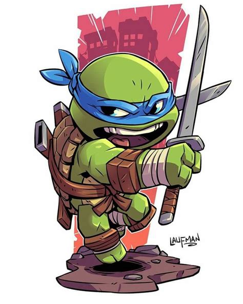 Pin by This Is My Design on Art By Derek Laufman | Chibi marvel, Chibi, Ninja turtles art