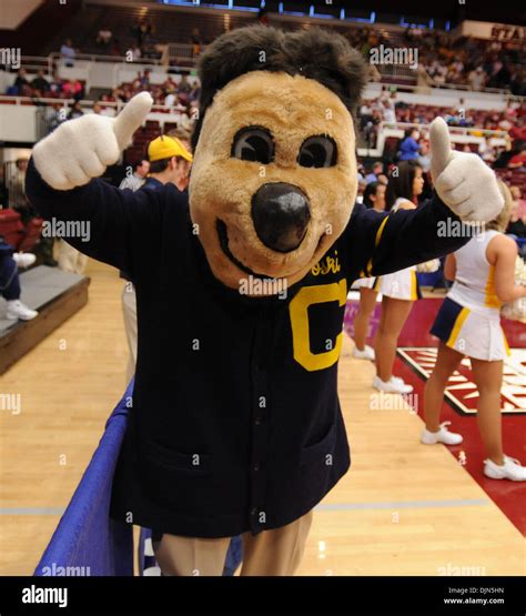 California Golden Bears' mascot Oski shows the big thumbs up as Cal ...