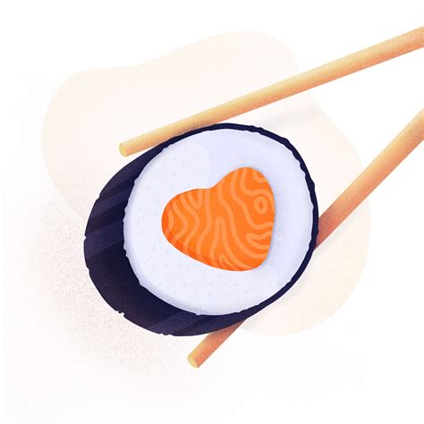 Dribbble - sushi.jpg by Justas Galaburda