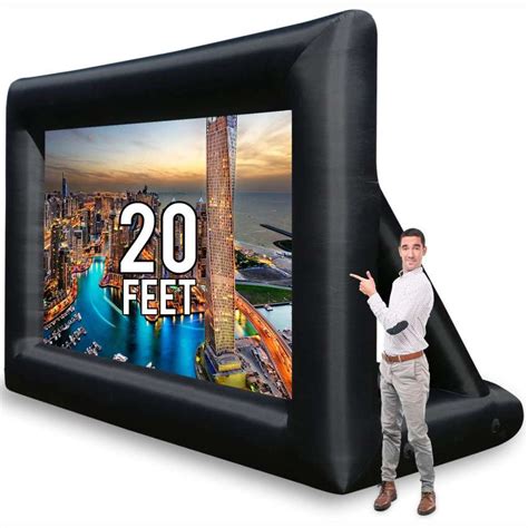 Top 10 Best Outdoor Projector Screens in 2021 Reviews | Guide