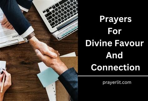 30 Powerful Prayers For Divine Favour And Connection (2024) - PrayerLit