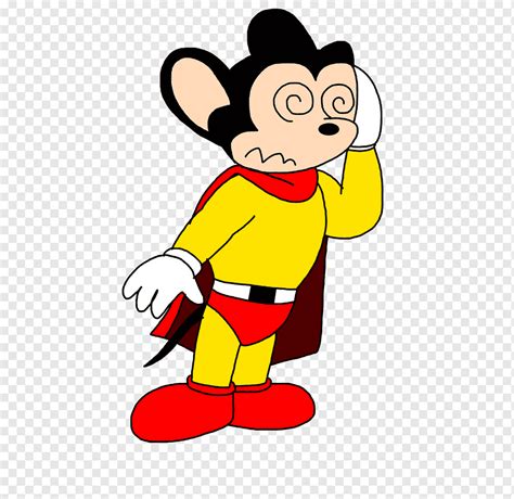 Mighty Mouse Cartoon Clipart