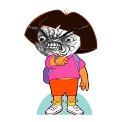 Angry Dora! | Dora funny, Dora memes, Dora