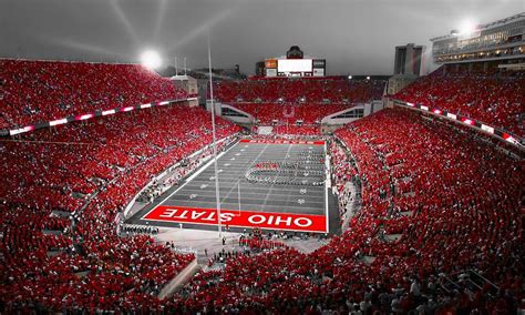 A Scarlet Stage by Kenneth Krolikowski | Ohio state wallpaper, Ohio stadium, Ohio state stadium