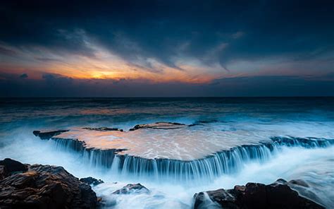 1920x1080px | free download | HD wallpaper: Oregon Coast Sea Lighthouse Sunset Landscape Ocean ...