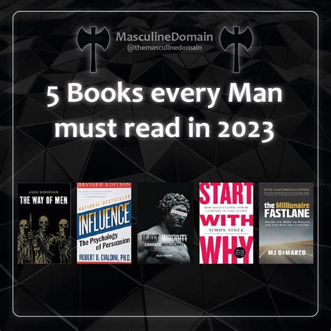 5 Books every Man must read in 2023 – MasculineDomain