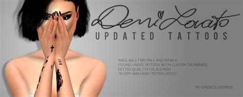 Demi Lovato Updated Tattoos | Demi lovato tattoos, Demi lovato, Lovato