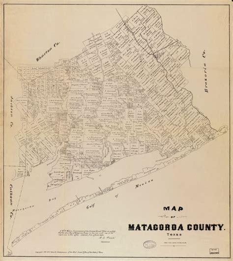 Map Of Matagorda County Texas - Printable Maps