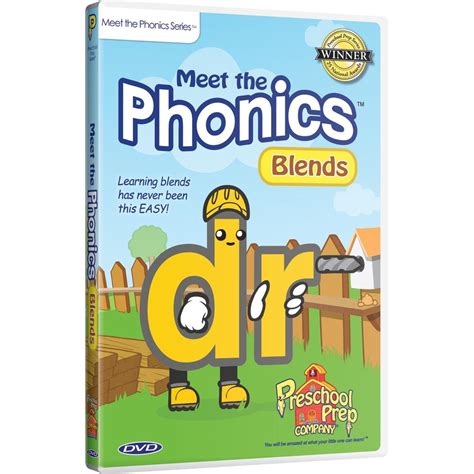 Preschool Prep Company Meet The Phonics DVD Digraphs