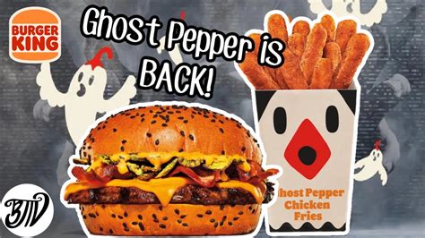 Ghost Pepper is BACK @BURGERKING - YouTube