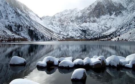 HD Winter Lake Wallpaper | Download Free - 60121