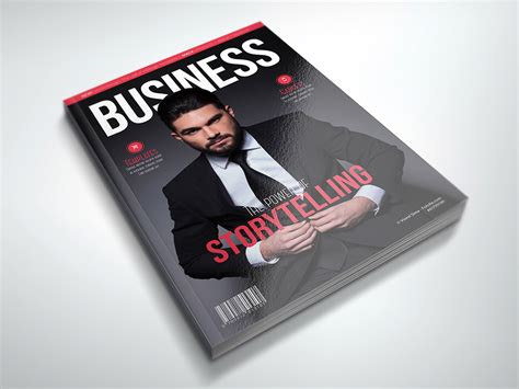 Business Magazine Template | StockInDesign