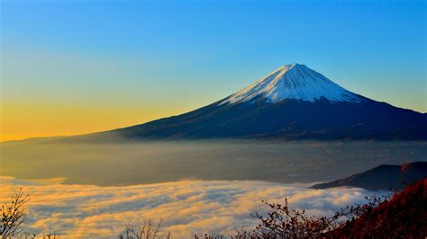 Download Mountain Nature Mount Fuji 4k Ultra HD Wallpaper