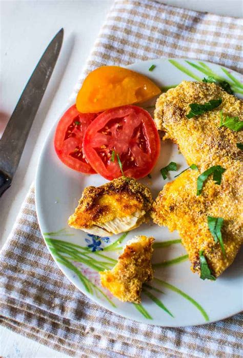 Easy Panko Baked Oven-Fried Chicken Recipe in 25 mins