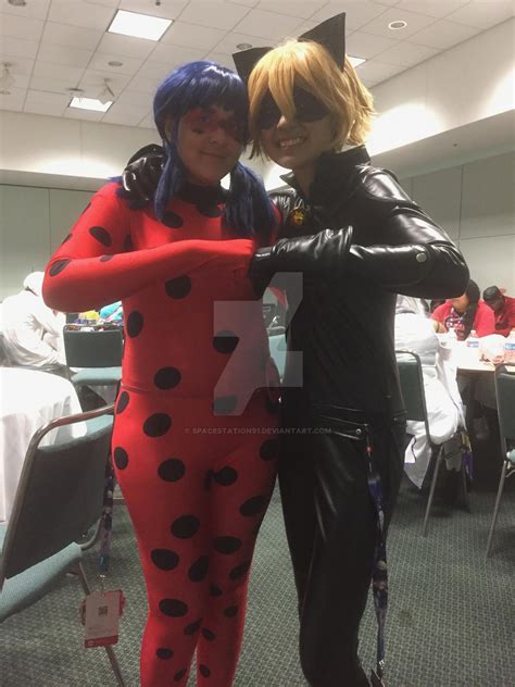 AX 2017 - Miraculous Ladybug Cat Noir cosplay by SpaceStation91 on ...