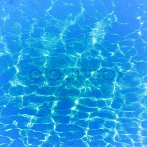 Clear blue ocean water in Siam Bayl, ... | Stock image | Colourbox