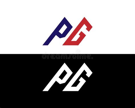 PG Logo Design Modern Concept Stock Vector - Illustration of idea ...