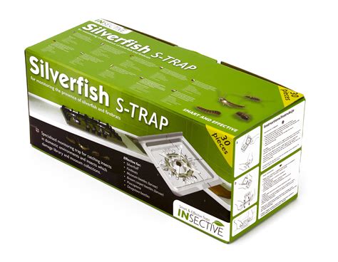 Silverfish trap S-trap 30 pieces Controlling silverfish