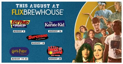 Back to School Movie Fun this August at Flix Brewhouse - Round The Rock