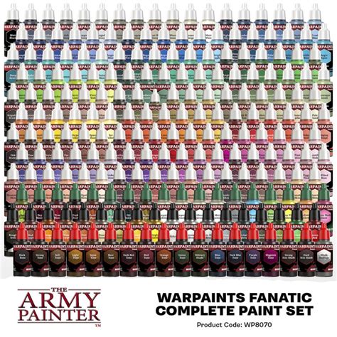 The Army Painter Warpaints Fanatic: Complete Paint Set