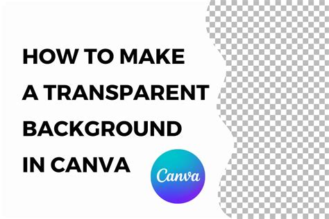 How to Make a Background Transparent in Canva (2023)