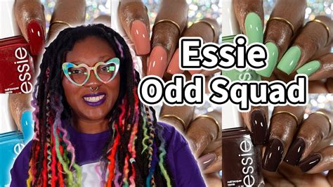 Essie Odd Squad Winter 2024 Nail Polish Collection Swatches And Review - YouTube