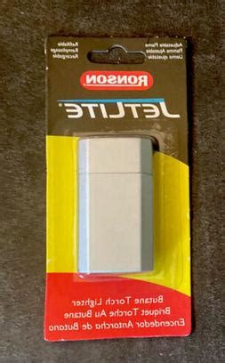 Ronson JetLite Butane Torch Lighter Adj. Flame Refillable