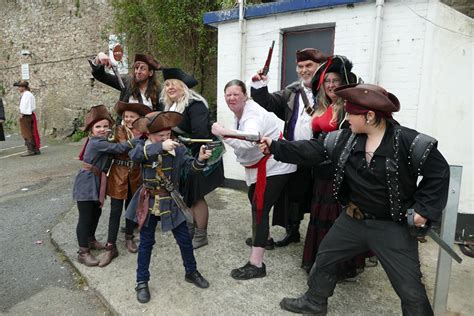 Fundraising at Brixham Pirate Festival