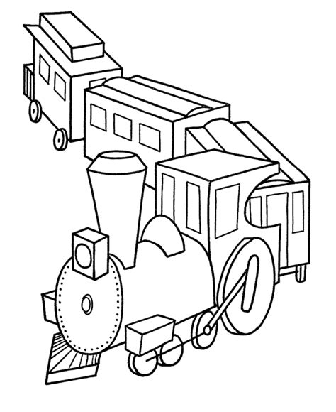 Choo Choo Train Coloring Pages - Coloring Home